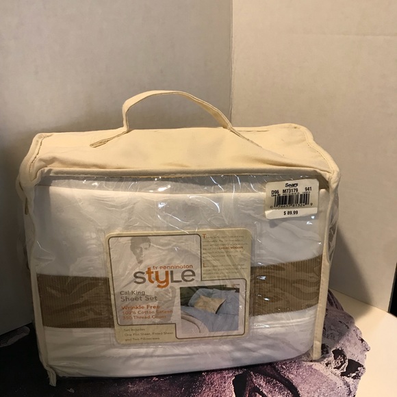 VINTAGE TY PENNINGTON STYLE CAL KING SHEET SET. - Picture 8 of 8